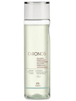 Natura Chronos: linha para limpeza, tonificação e hidratação