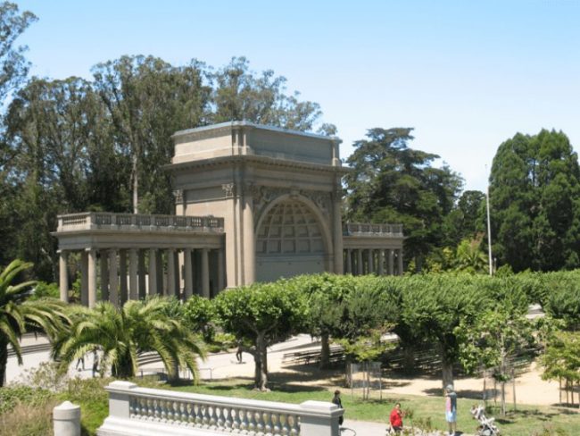 Spreckels Temple of Music in Golden Gate Park.